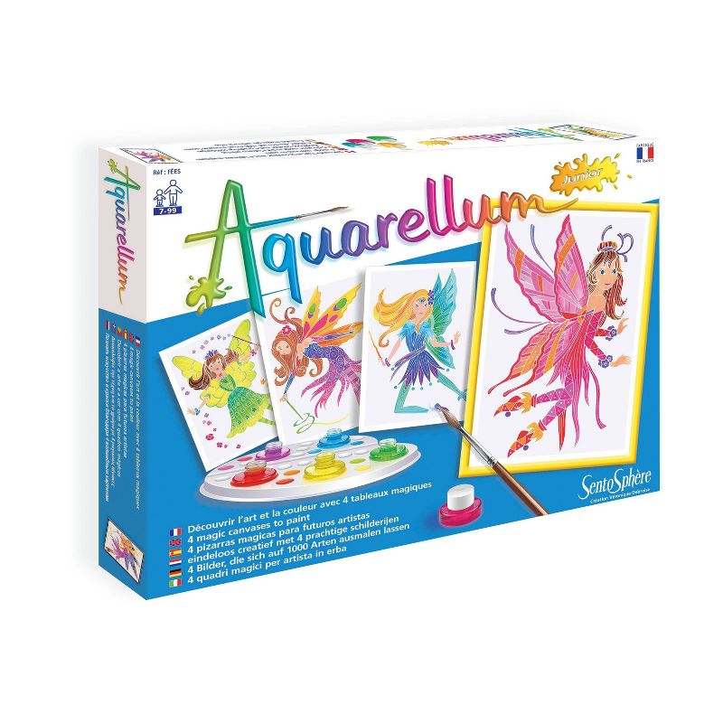12pc Aquarellum Junior Fairies Painting Kit - SentoSphere USA