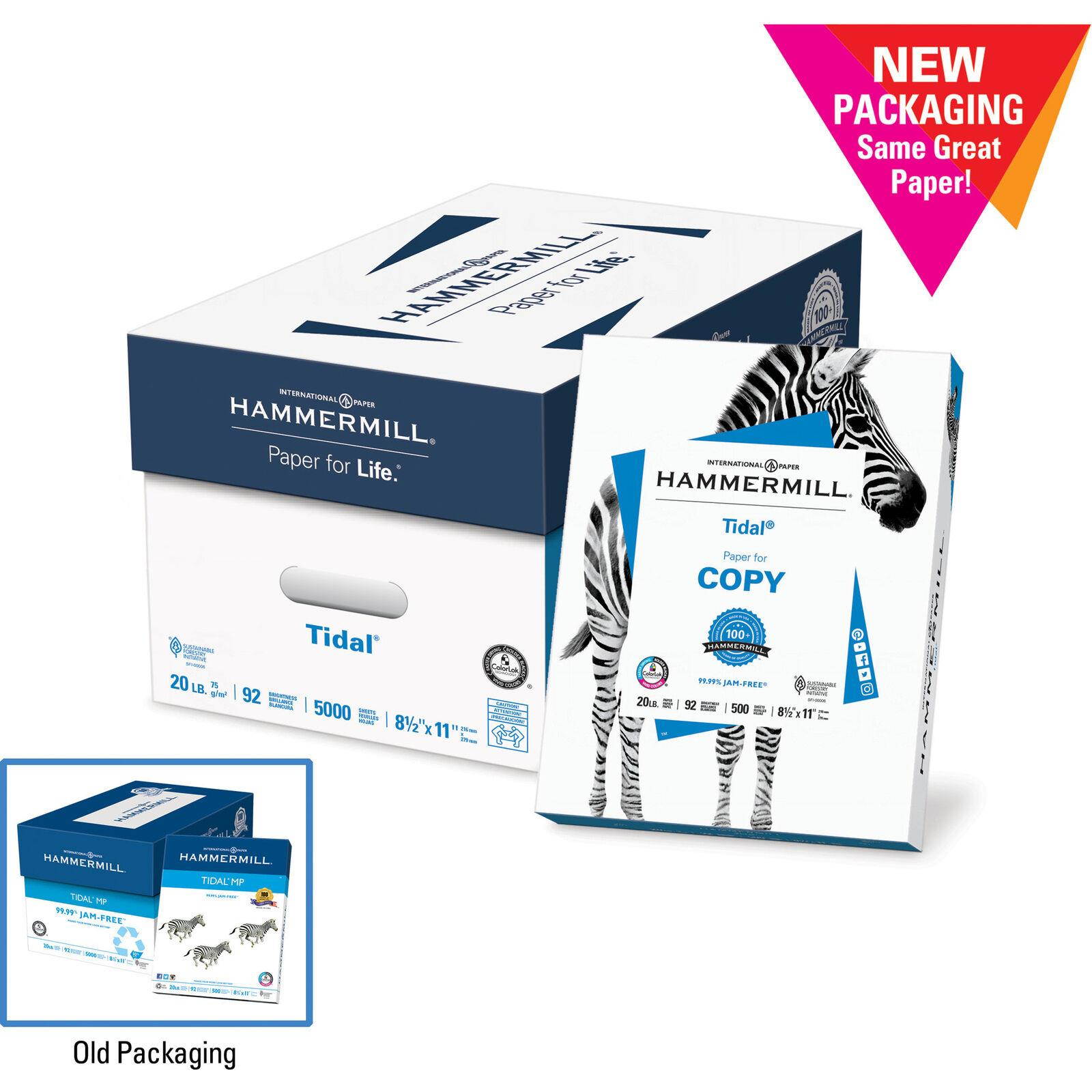 Hammermill Tidal Mp Paper - For Inkjet Print - Letter - 8.50" X 11" - 20 Lb - 92