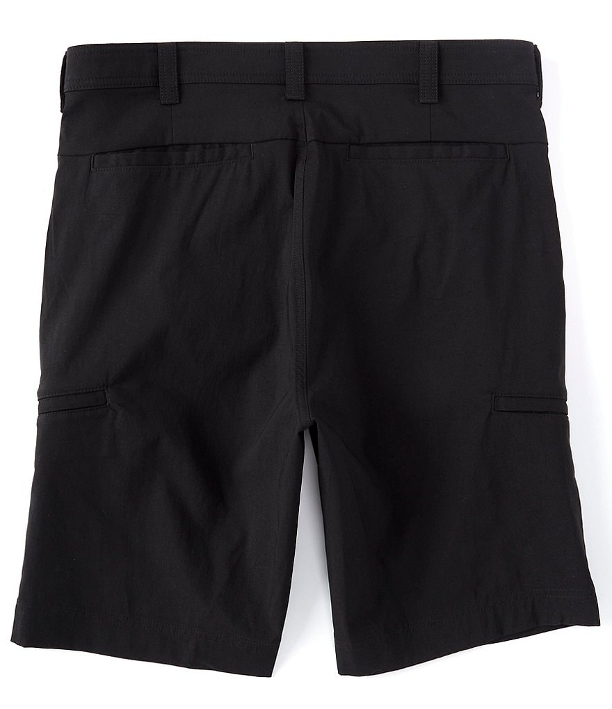 Roundtree & Yorke Active Waist 9#double; Inseam Performance Shorts