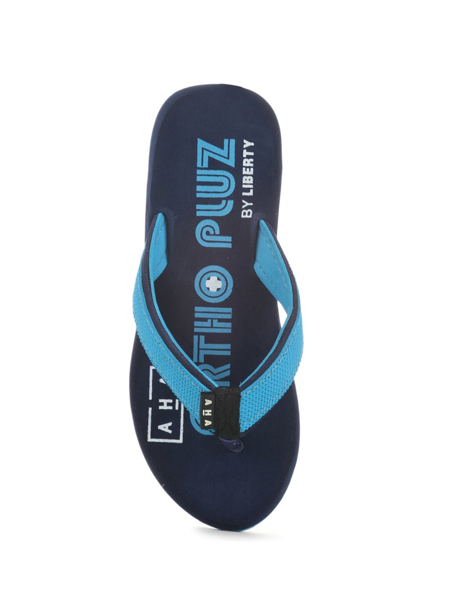 Aha by Liberty Women's Sky Blue & Navy Flip Flops