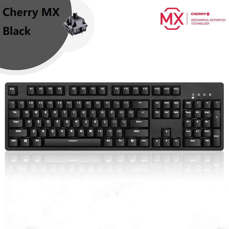 A-jazz AK535  N-key Rollover  Ergonomic Design,Cool Exterior USB Wired Cherry  MX Black Mechanical Gaming  Keyboard For Office And Game, White Backlit, PBT Keycaps  - Pink