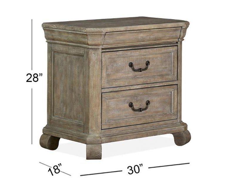 B4646 Tinley Park Drawer Nightstand - Magnussen Home