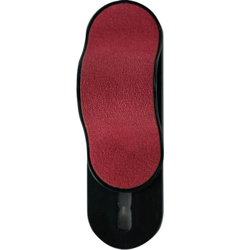 Phone Fin Finger Grip Suede - Red