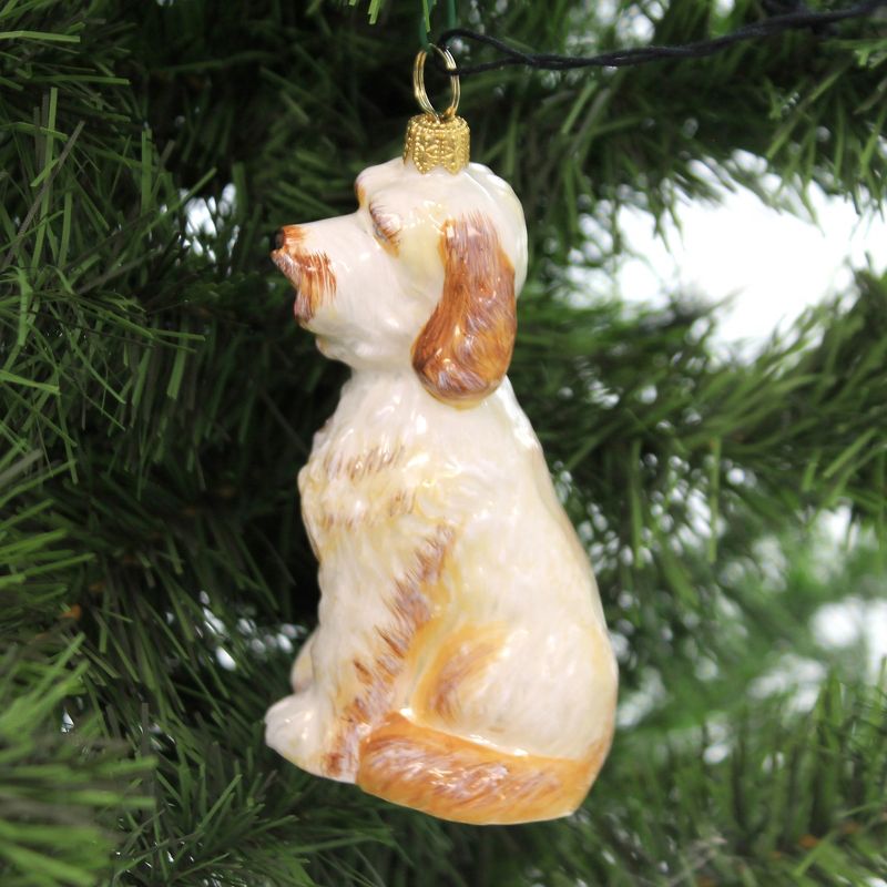 Joy To The World 4.0" Goldendoodle Ornament Pet Set Dog Companion  -  Tree Ornaments