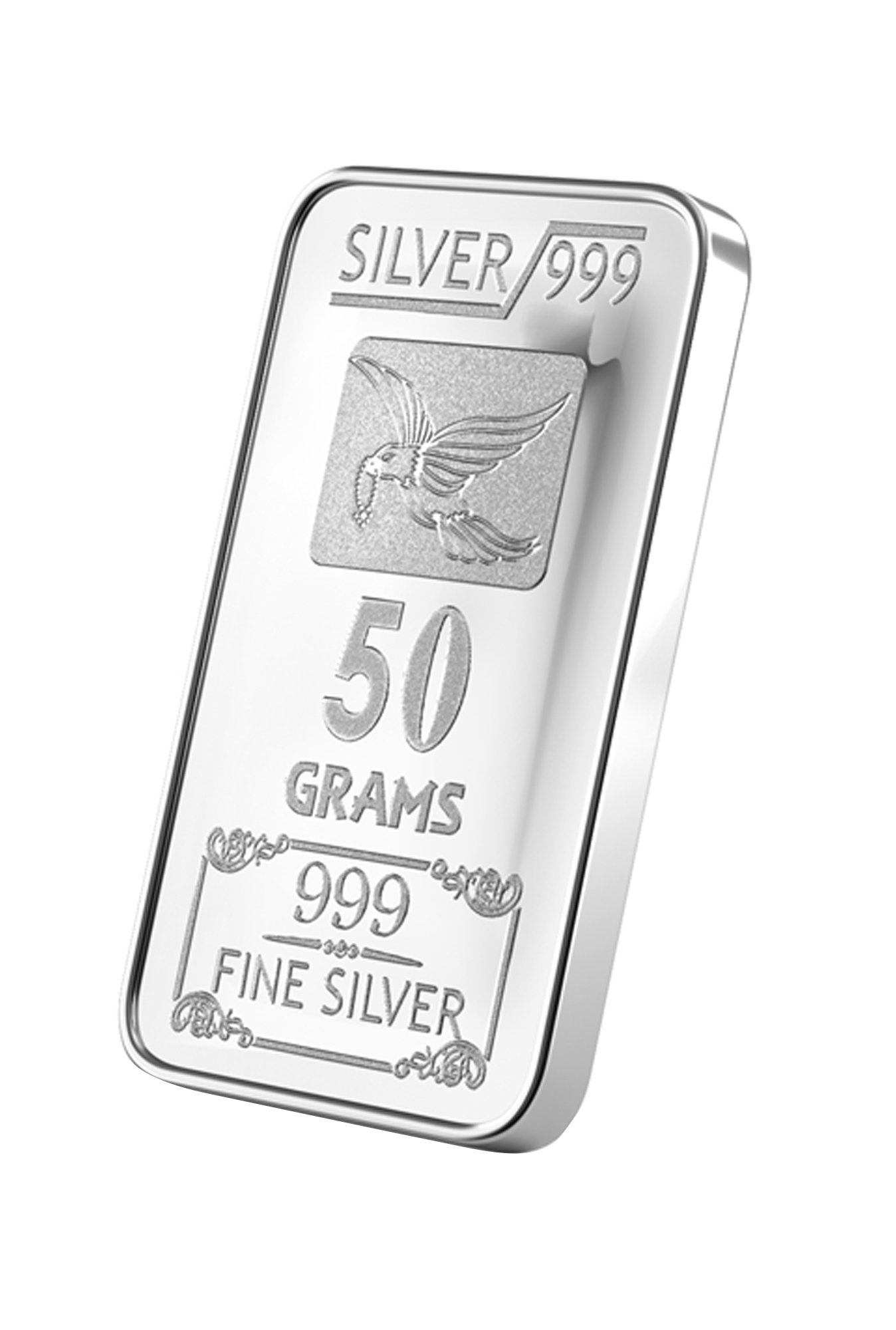 Joyalukkas 999 50gm Silver Bar