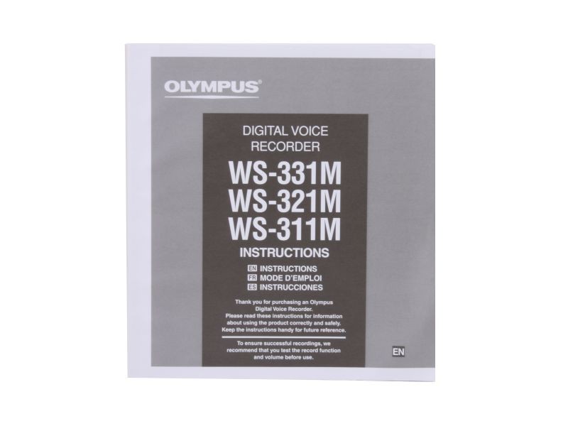 OLYMPUS WS-311M Digital Voice Recorder with Music Player