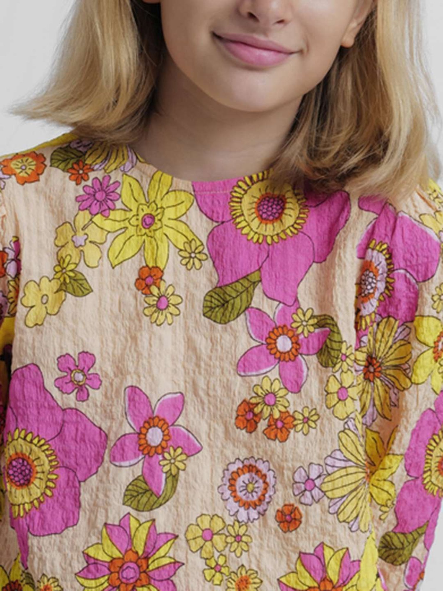 KIDS ONLY Multicolor Floral Print Top