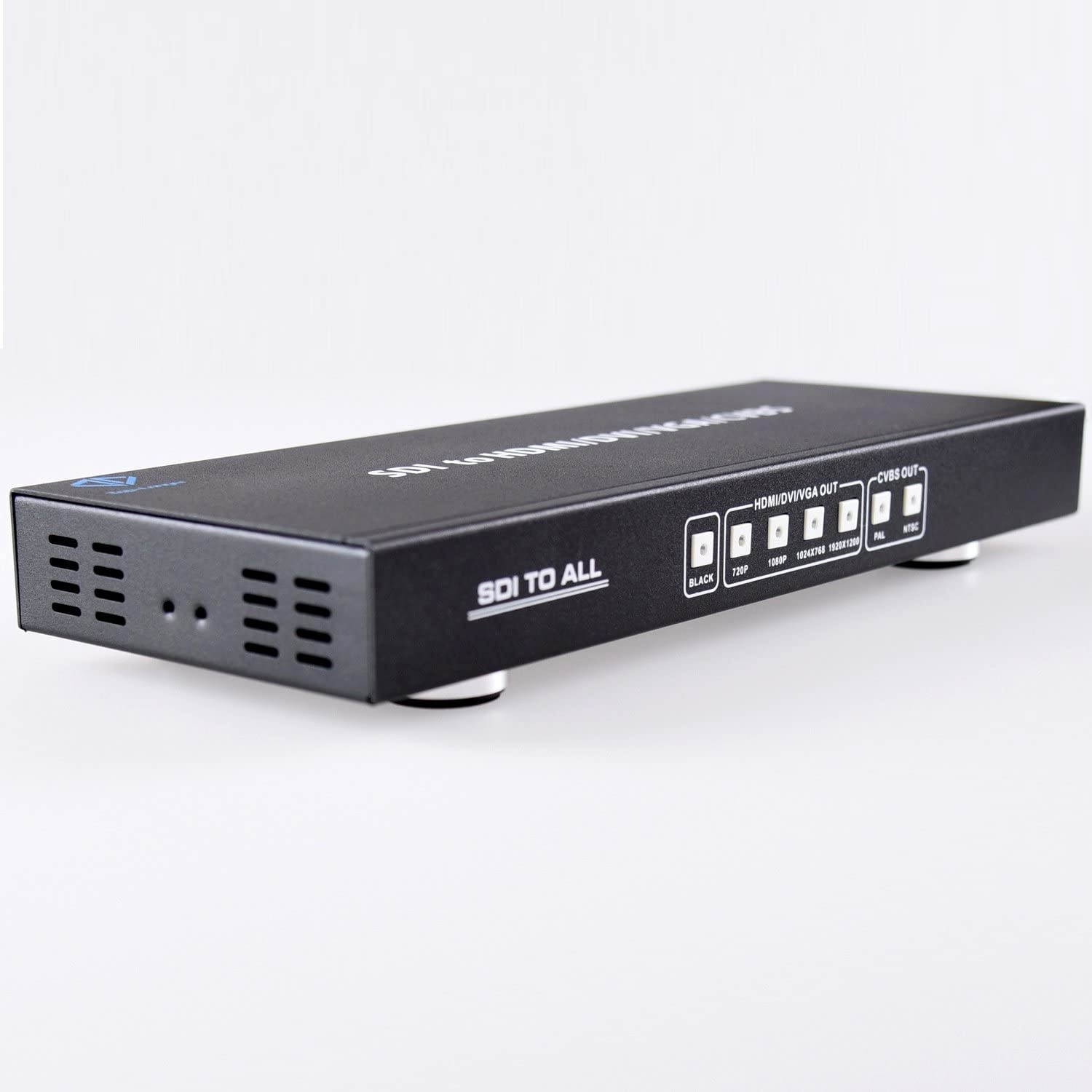 Top-Longer SDI HD-SDI 3G-SDI to CVBS VGA DVI HDMI Signal Converter SDI to All Scaler Converter