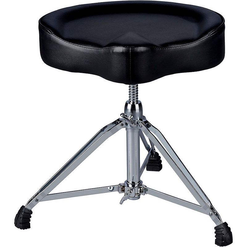 ddrum Mercury Vinyl Top Saddle Throne Black