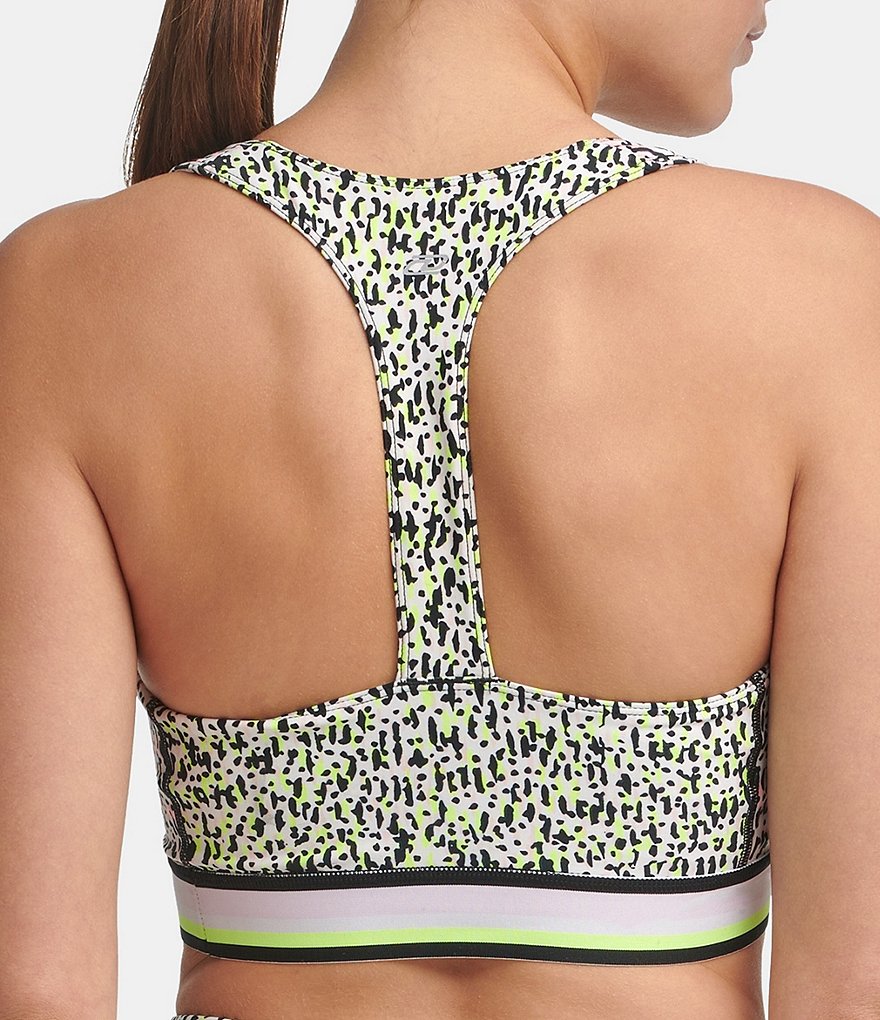 Free People FP Movement Square Neck Coordinating Good Karma Tie-Dye Sports Bra