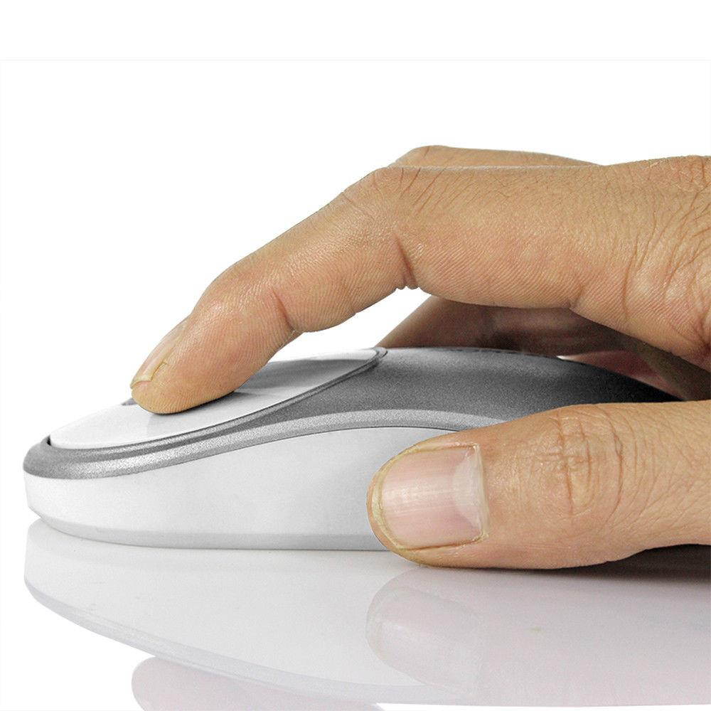 2.4GHz 1600DPI Wireless Optical USB Gaming Mouse Rechargeable Mute Mice For PC