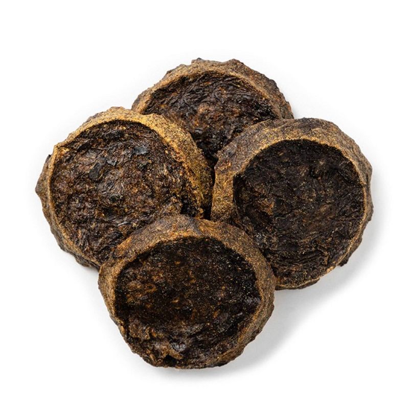 Fruitables Whole Jerky Bites Grilled Bison and Apple Jerky Dog Treats - 5oz