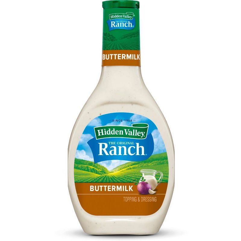 Hidden Valley Buttermilk Ranch Salad Dressing & Topping - 16fl oz