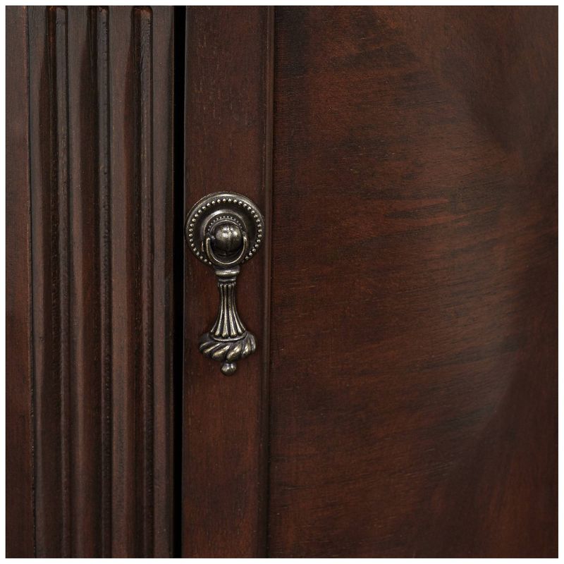 Elm Lane Kendall 19" Wide Espresso Small Round Accent Table