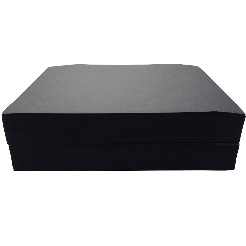 Childcraft Construction Paper, 9 x 12 Inches, Black, 500 Sheets