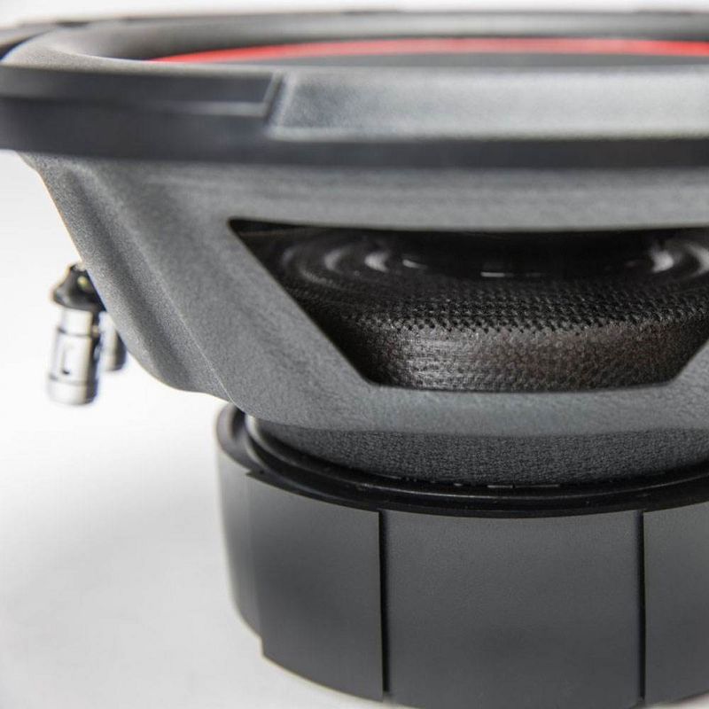 MB Quart FW-1254 Formula 10 Inch 600 Watt DVC 4 Ohm Car Audio Subwoofer, Black