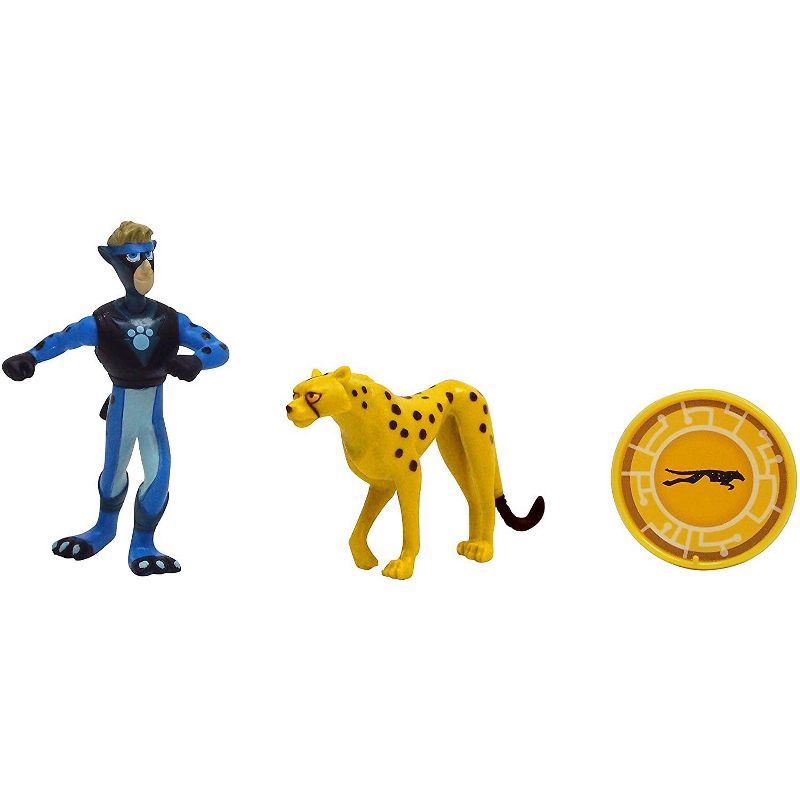 Jazwares Wild Kratts Creature Power Action Figure Toys - Cheetah Power, Set of 2