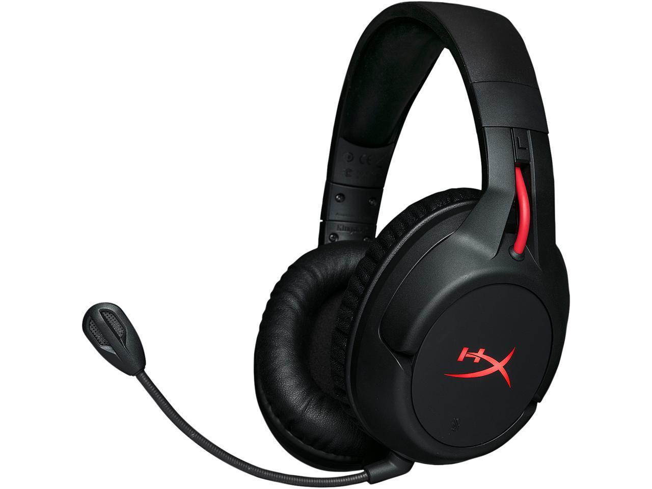HyperX Cloud Flight 3.5mm/ USB Connector Circumaural Headset HX-HSCF-BK/AM