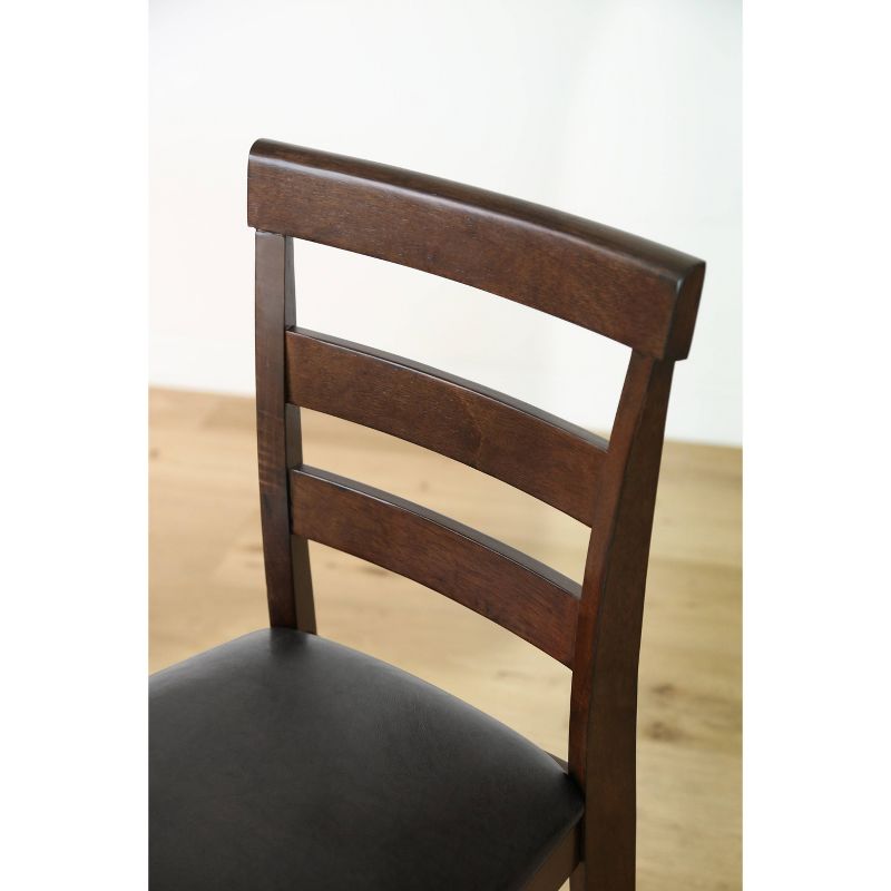 5pc Alexander Counter Height Dining Set Brown - Abbyson Living