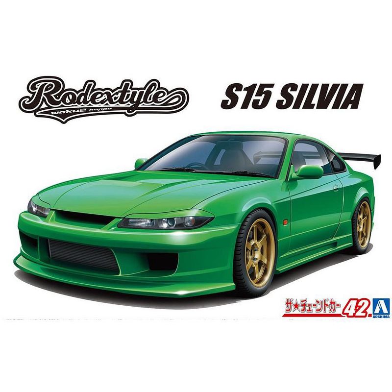 Aoshima Rodextyle S15 1999 '99 Nissan Silvia 1/24 Scale Model Kit