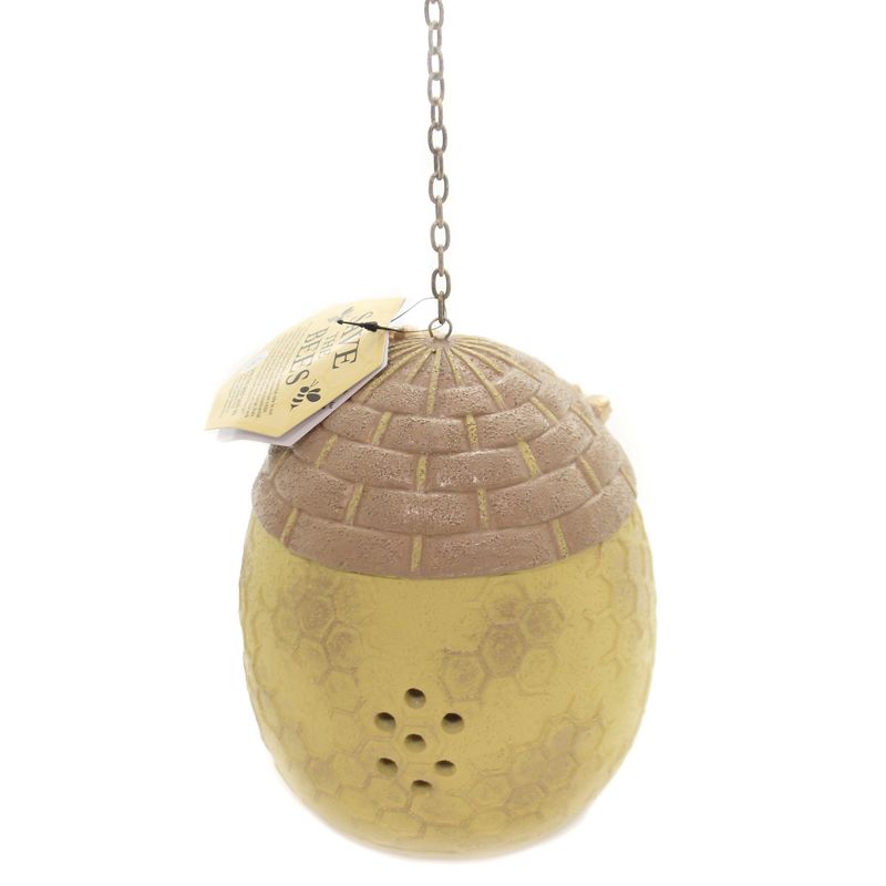 Home & Garden 7.0" Beehive Birdhouse Honeycomb Save The Bees Amscan  -  Bird And Insect Houses