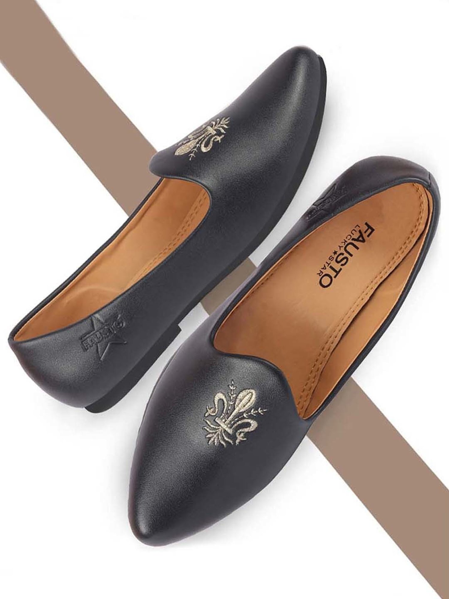 Fausto Men's Navy Casual Juttis