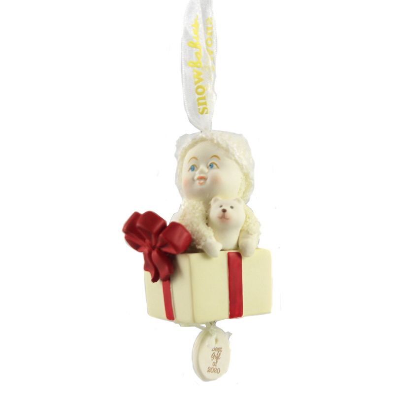 Dept 56 Snowbabies 3.5" Best Gift Of 2020 Baby's First Ornament  -  Tree Ornaments