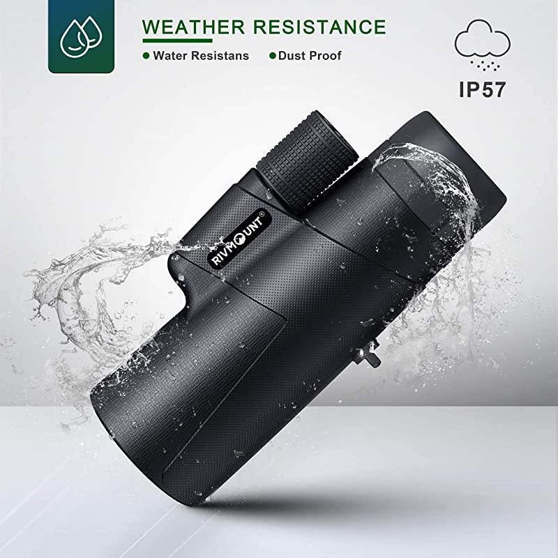 Monocular for Adults and Kids Compact 10x42 HD BAK4 Prism FMC Lens Durable for Travel Hiking Birdwatching and Matchwatching with Tripod