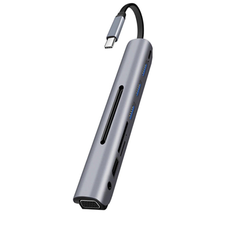 USB-C Multimedia 4K HDMI USB Charging Adapter for MacBook with Pass Thru Charging, Space Gray (K181-1041-SG4I)