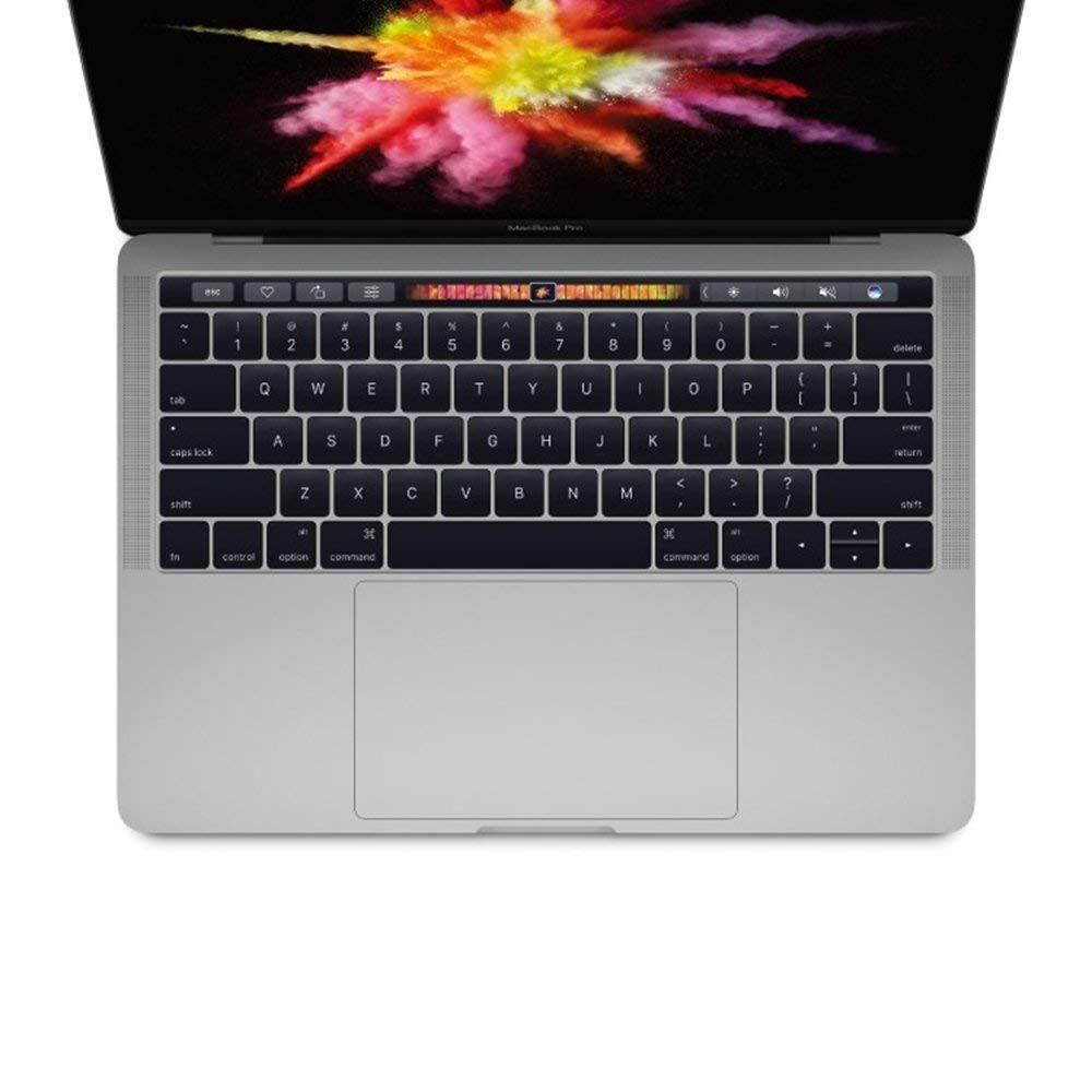 Palm Rest Cover Skin with Trackpad Protector for MacBook Pro 15 inch A 1707 with Touch Bar(silver)