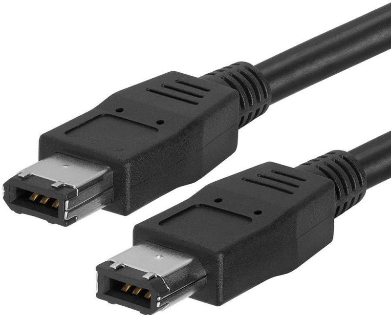Cmple - 10FT FireWire Cable 6 Pin to 6 Pin Male to Male iLink DV Cable Firewire 400 IEEE 1394 Cord for Computer Laptop