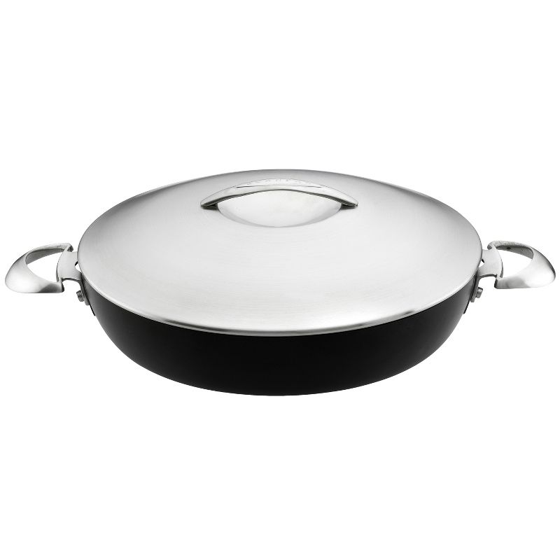 Chantal Induction 21 Ceramic Coated Steel 1 Quart Saucepan with Glass Lid