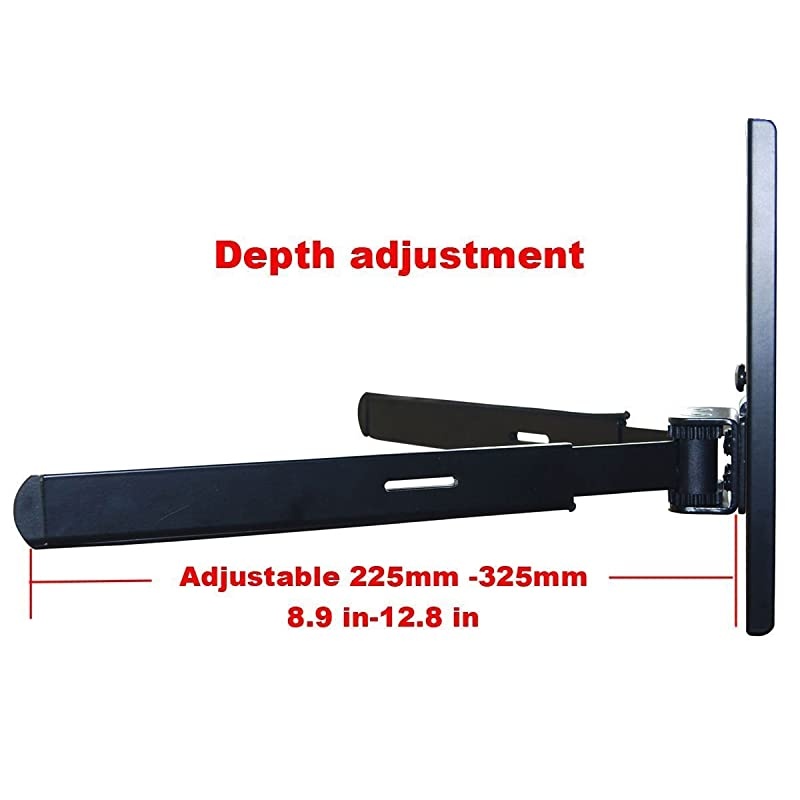 Component Shelf Wall Mount Bracket for DVR VCR DVD Player DDS Receiver Cable Box TV Mount Attachable M01