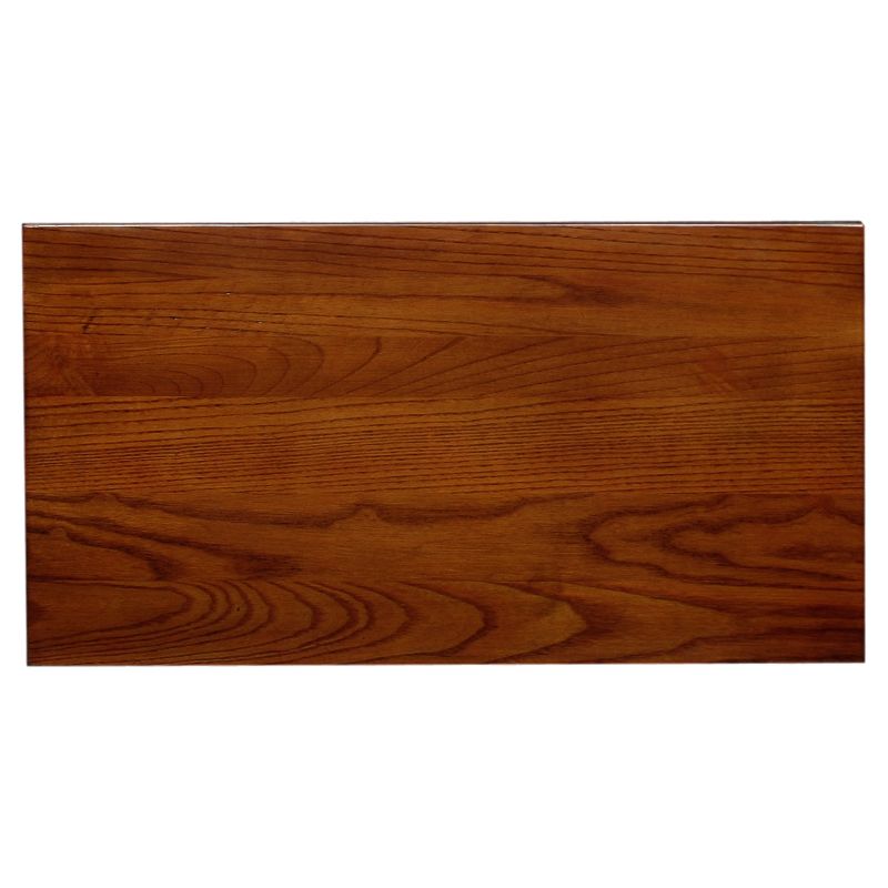 Mission End Table With Shelf - Medium Oak - Leick Home