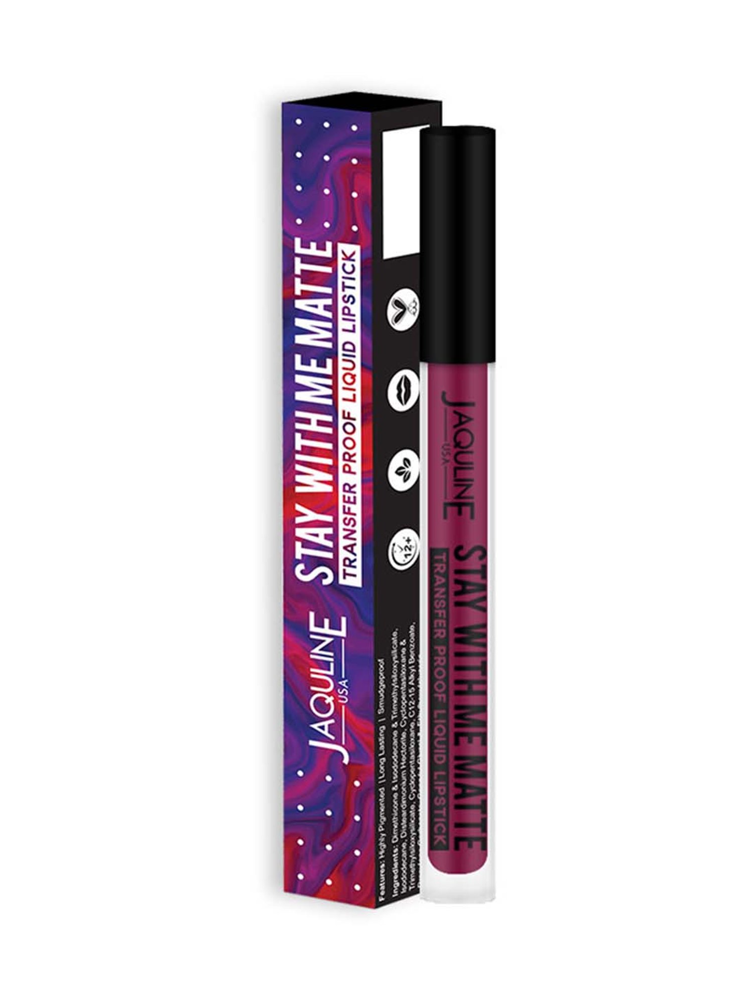 Jaquline USA Stay With Me Liquid Lipstick Boss Babe - 3 ml