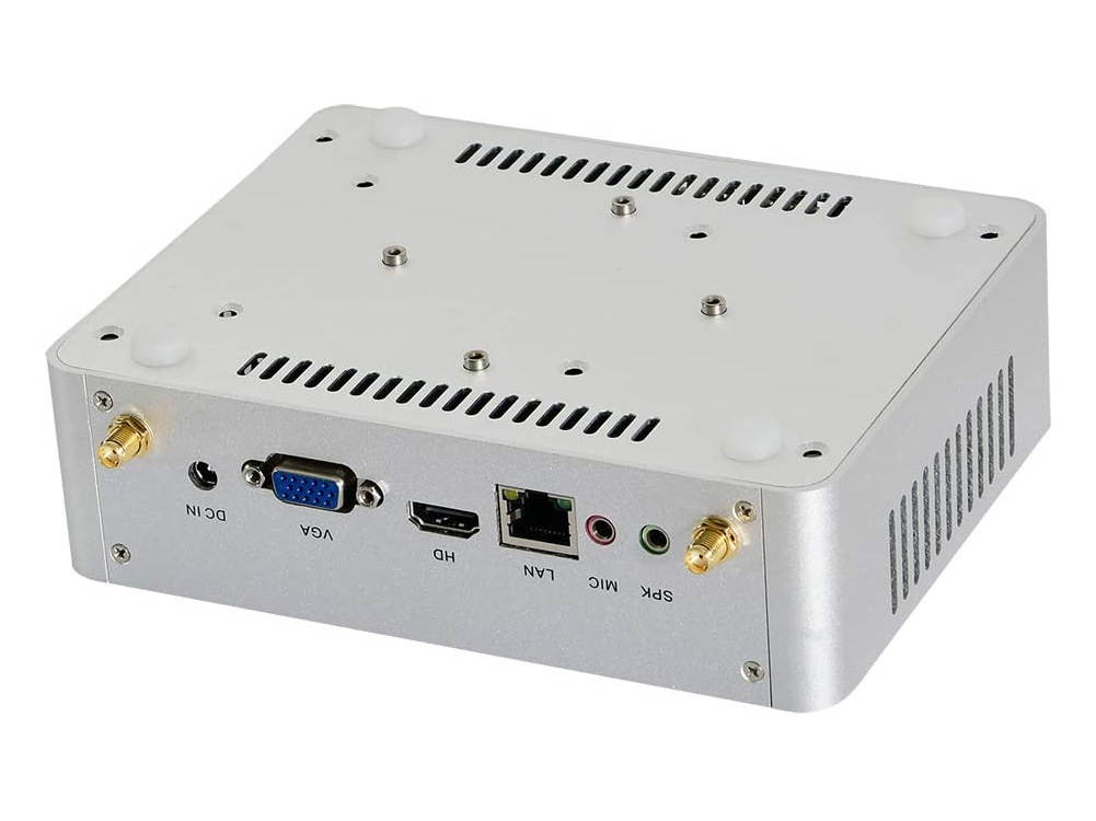 Mini PC,Mini Computer,Windows 10 Pro/Linux Ubuntu,Deskop Pc,Kodi Box,Intel Core I5 6267U,(Silver),[64Bit/WiFi2.4+5Ghz/VGA/1HD-MI/4USB3.0/2USB2.0/1LAN](4G RAM/128G SSD)