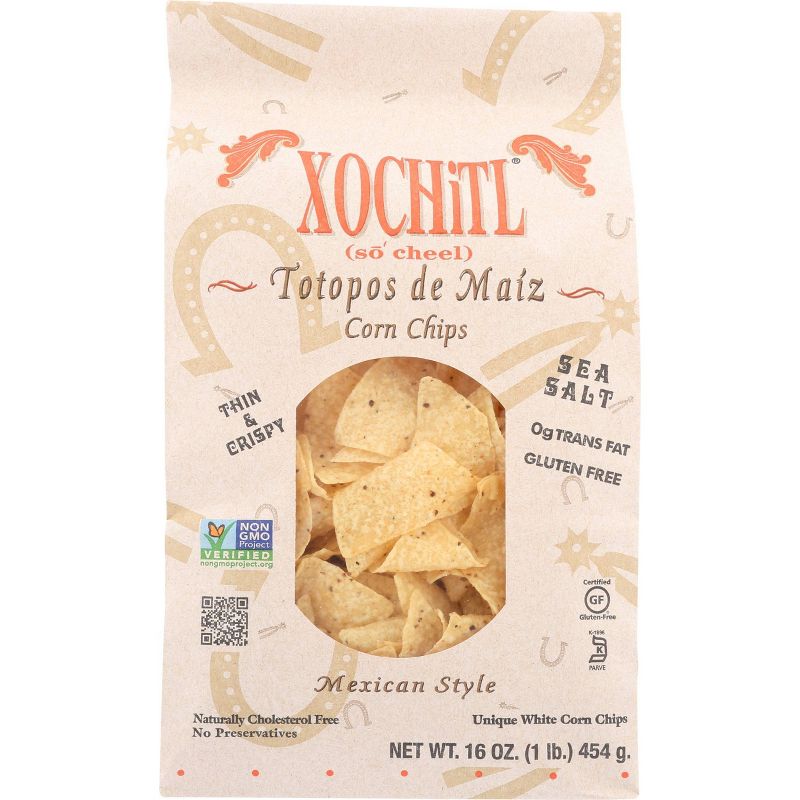 Xochitl Sea Salt Corn Chips 16oz 9 pk