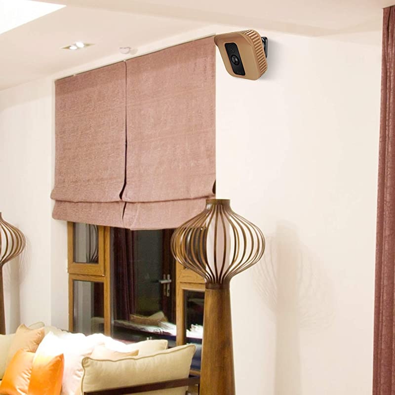 Silicone Skin for Blink XT2/XT Camera - [3 Pack] Premium Silicone UV Weather Resistant Protective Case Cover for Blink XT2 & XT Home Security Indoor Outdoor Camera - Black, Brown, White