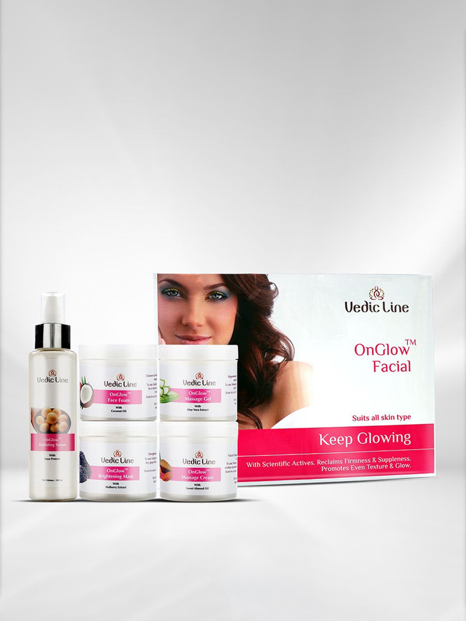 O3+ Whitening Facial Kit (Pack Of 4)