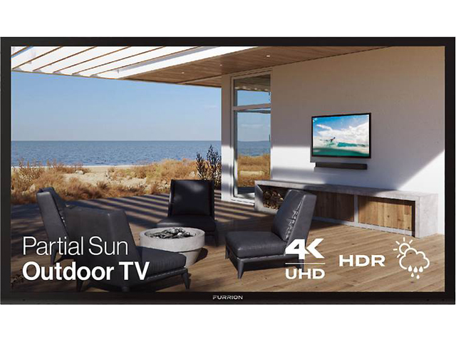 Furrion Aurora 49" Partial Sun 4K LED Outdoor TV with HDR