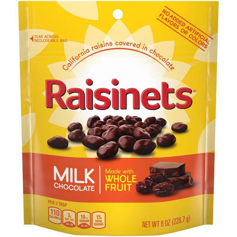 Raisinets Milk Chocolate Covered Raisins - 8oz - Nestle
