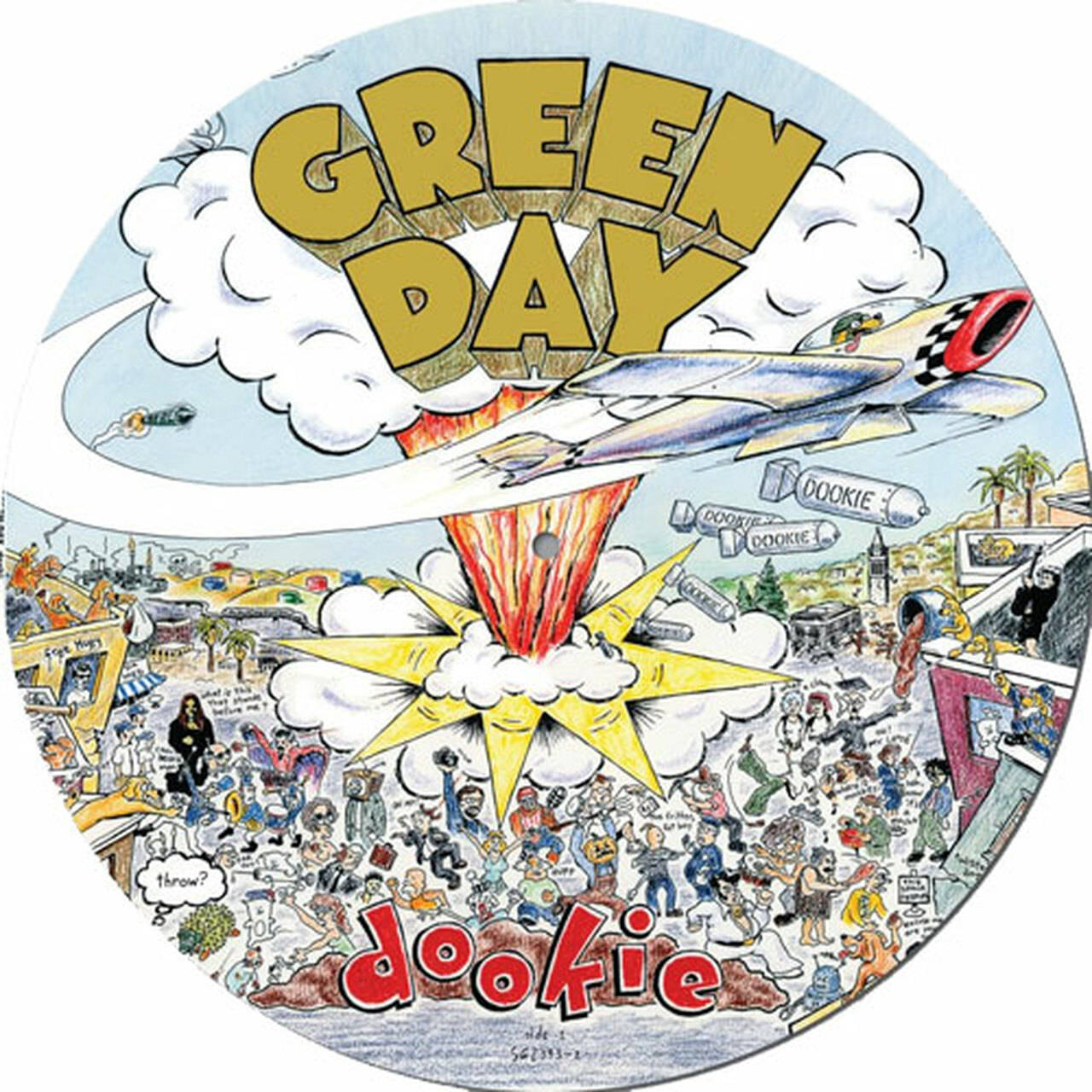 Green Day Dookie LP (Picture Disc) (Vinyl)