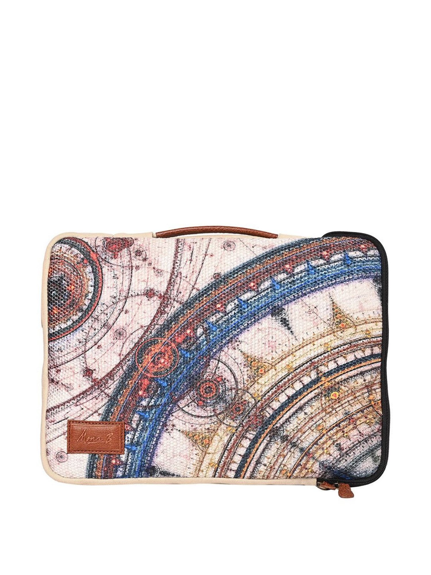 Mona B Astro Silver Printed Laptop Sleeve