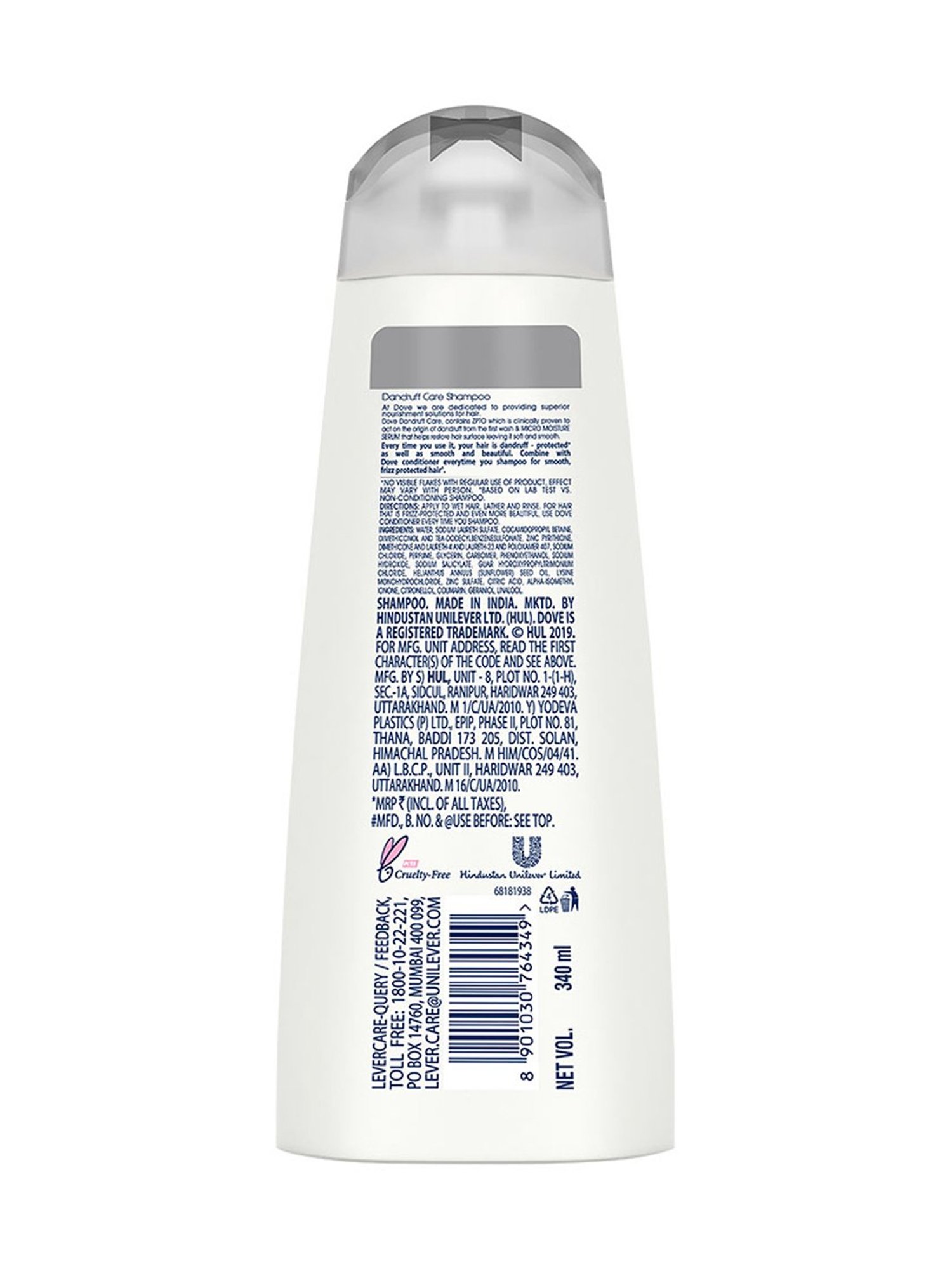 Dove Dandruff Care Shampoo - 340 ml