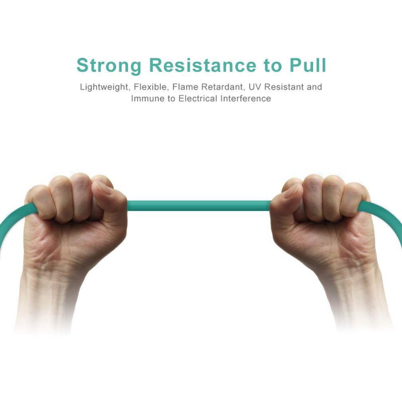 Fiber Optic Cable LC-LC 9/125 Duplex Single-Mode Fiber Cable Yellow 5 meters