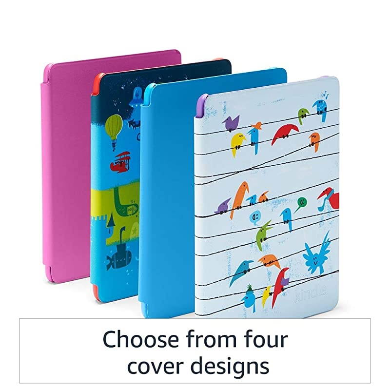 Kindle Kids Edition Includes access to thousands of books Blue Cover