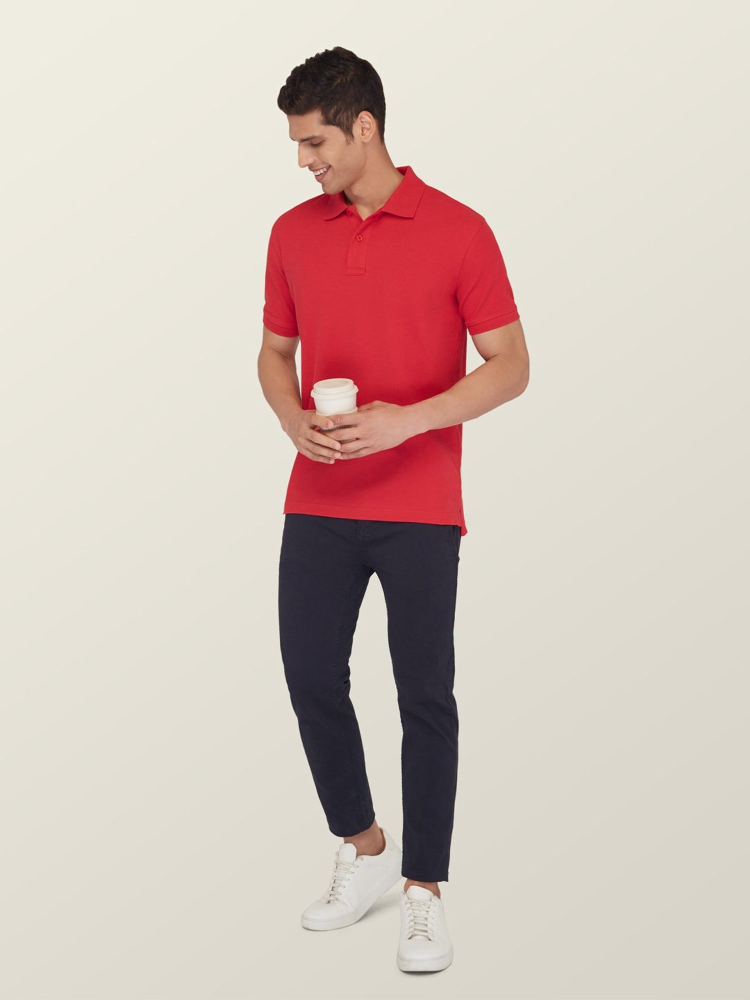 XYXX Red Polo T-Shirt
