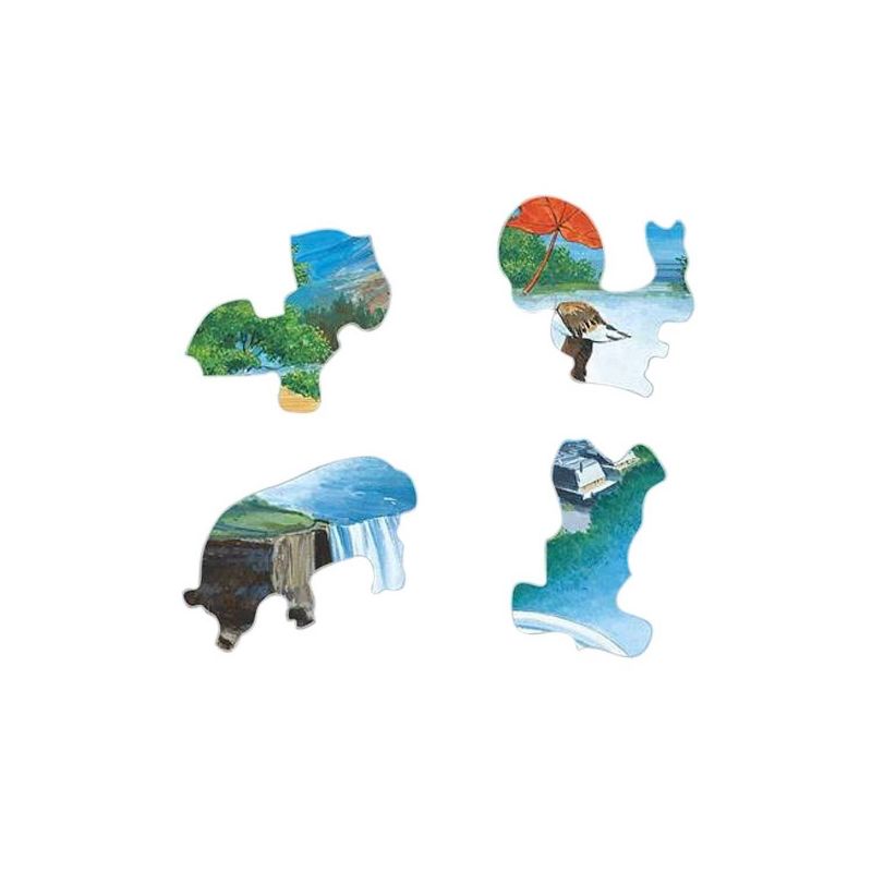 Larsen Puzzles Canada Souvenir Kids Jigsaw Puzzle - 66pc