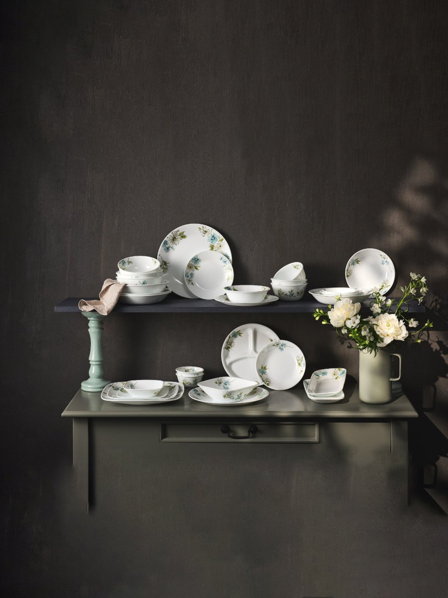 Corelle Asia Fairy Flora 296ml Dessert Bowl Pack of 6