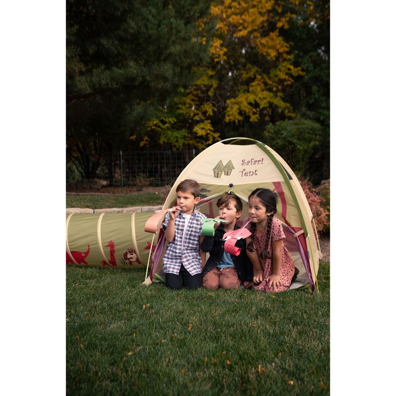 Magic Cabin - Outdoor Tent with Lights for Kids, Blue